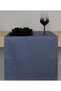 Double Sided Shiny and Matte Indigo Blue Runner - Special Design