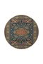 Red Green Starry Traditional Woven Base Washable Carpet Miravip9103 - 4