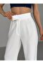 Women's High Waist Palazzo Pants with Velcro Fastening - 4