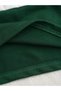 Unisex Multi Color Plain Striped Zippered Polo Collar Oversize T-Shirt - 4