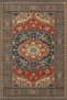 Red Traditional Woven Base Washable Carpet miravip9135