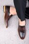 Milazzo Genuine Leather Men's Classic Shoes, Loafer Classic Shoes - 7