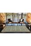 Green Cream Baklava Traditional Woven Base Washable Carpet Miravip9106 - 3