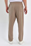 Large Size Thin Summer Elastic Waist Linen Look 100% Cotton Trousers - 4