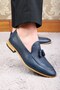 Tusa Genuine Leather Men's Classic Shoes, Loafer Classic Shoes - 6
