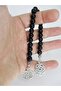 Kazaz Tasseled Onyx Zaza Prayer Beads - 4