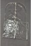 Evening Dress Cover, Full Transparent Long Dress Protector and Carrying Bag, Edge Stripe Metallized Piping, 160x64 cm, - 3