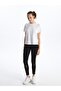Women's Elastic Waist Plain Tights - 2