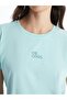 XSIDE Crew Neck Printed Short Sleeve Women's T-Shirt - 4