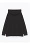 LCWAIKIKI Classic Hooded Plain Long Sleeve Oversize Women's Tunic - 7