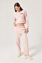 Women's Pink Jogger Sweatpants F001-Pn - 2