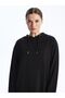 LCWAIKIKI Classic Hooded Plain Long Sleeve Oversize Women's Tunic - 2