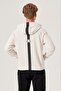 Unisex Off-White Hooded Sweatshirt U002-Of - 2