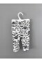Zancoworld 100% Cotton Minnoş Panda Printed 3-Piece Bodysuit Set/ Hat - Snap-On Badi - Bottom - 2