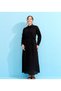 Guipure Embroidered Inner Lined Cotton Dress with Sleeve Cuffs