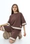 Girl's Top and Bottom Tracksuit Set with Shorts - 100% Cotton, Half Sleeve - 5