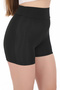 Women's Black Diving Fabric Anti-Sweat Shorts & Beach Pool and Sea Mini Women's Shorts - 6