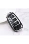 Audi A3 8P Key Case Glossy Black Silver
