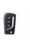 Toyota Corolla Glossy Key Case Silver Color - 2