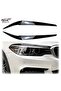 Bmw G30 المصباح العلوي بيانو أسود حواجب مطلية باللون الأسود