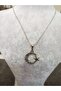 Moon Star Embroidered Anti-Tarnish Chain Necklace - 2