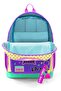 Kids Yellow Pink Cute Dog Patterned School Backpack 23752 - 7