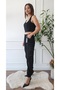 Glitter Drawstring Crop - 2