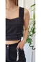 Glitter Drawstring Crop - 5