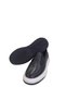 Interview 100% Leather Eva Sole Sneaker Black Shoes - 5