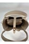 Puppy Cream Soft Leather Large Bag with Adjustable Strap Large Bag Women's Gift Stylish Bag - 7