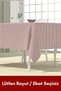 Burgundy Colored Gingham Seamless Tablecloth and Tablecloth