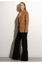 Camel Kaşmir Blazer Ceket - 4