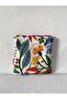 Fuchsia flower patterned mini wallet - 2