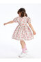 LCW baby Square Collar Flower Pattern Baby Girl Dress - 3