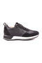 L4772-1 Suede Leather Men's Athletic Shoes BLACK - 2