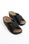 Women's Comfortable Soft Cross Anatomical 4.5 cm Light Heeled Daily Comfort Women's Slippers - 4