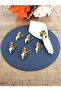 6 Pieces Pomegranate Detailed Napkin Ring Napkin Ring - 7