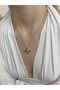 Gold Letter m Balloon Necklace - 2