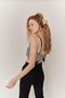 Strapless Strap Glammy Crop Silver - 5