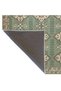 Green Cream Baklava Traditional Woven Base Washable Carpet Miravip9106 - 5