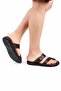 Palmira Genuine Leather Men's Slippers, Genuine Leather Slippers, Orthopedic Sole Slippers, Light Leather - 6