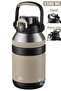 TKK 1500 ML Professional Camping Flask/Steel Thermos Dual Use with Straw/Comfortable Drinking 12/24 Insulation -2