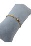 Gold-Colored Embellished Waterway Bracelet - 2
