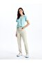 XSIDE Crew Neck Printed Short Sleeve Women's T-Shirt - 3