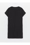 V-Neck Straight Short Sleeve Oversize Pregnant Dress - 7
