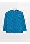 Shirt Collar Patterned Long Sleeve Women's Pajama Set - 8