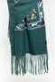 CASHMERE EMBROIDERED SHAL - 4