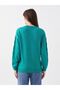 Crew Neck Self-Patterned Long Sleeve Maternity Knitwear Sweater (W3) - 5