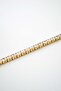 Steel Gold Color 4mm Waterway Bracelet - 4