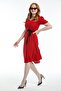 Women's RED BLACK SPOT BELLOWED MINI Dress 51123 - 3